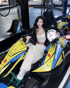 Racing in Style: How Influencer Võ Ngọc Trân Brings High Fashion to the Go Kart Circuit - image 9