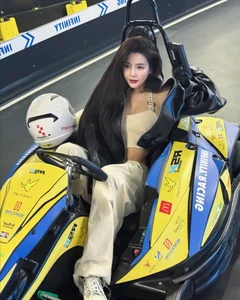 Racing in Style: How Influencer Võ Ngọc Trân Brings High Fashion to the Go Kart Circuit - image 3