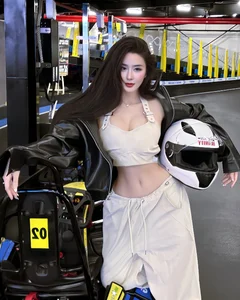 Racing in Style: How Influencer Võ Ngọc Trân Brings High Fashion to the Go Kart Circuit - image 7