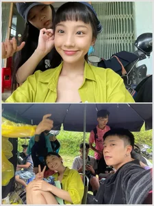 Behind the Scenes: Cute Moments with the Gen Z Cast of 'Di Giua Troi Ruc Ro' - image 24