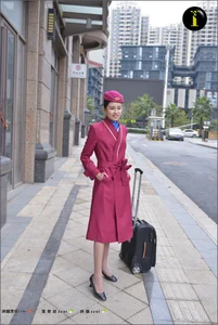 IESS Puhui Set 081: Yi Xin as the Ultimate Flight Attendant - Professionalism and Grace - image 20