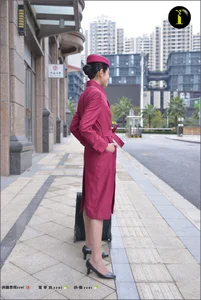 IESS Puhui Set 081: Yi Xin as the Ultimate Flight Attendant - Professionalism and Grace - image 12