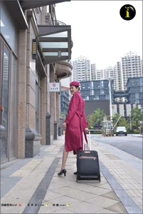 IESS Puhui Set 081: Yi Xin as the Ultimate Flight Attendant - Professionalism and Grace - image 41