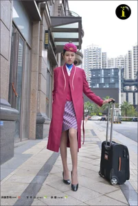 IESS Puhui Set 081: Yi Xin as the Ultimate Flight Attendant - Professionalism and Grace - image 72