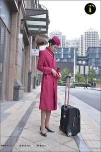 IESS Puhui Set 081: Yi Xin as the Ultimate Flight Attendant - Professionalism and Grace - image 10