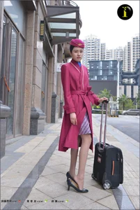 IESS Puhui Set 081: Yi Xin as the Ultimate Flight Attendant - Professionalism and Grace - image 19