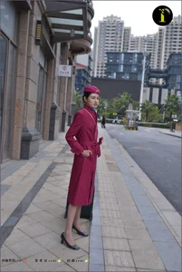 IESS Puhui Set 081: Yi Xin as the Ultimate Flight Attendant - Professionalism and Grace - image 25