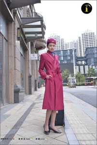 IESS Puhui Set 081: Yi Xin as the Ultimate Flight Attendant - Professionalism and Grace - image 18
