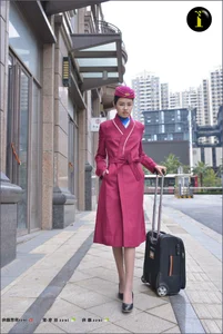 IESS Puhui Set 081: Yi Xin as the Ultimate Flight Attendant - Professionalism and Grace - image 15