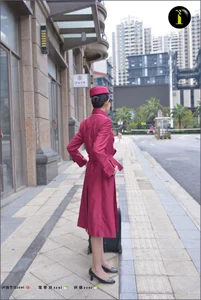 IESS Puhui Set 081: Yi Xin as the Ultimate Flight Attendant - Professionalism and Grace - image 59