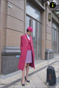 IESS Puhui Set 081: Yi Xin as the Ultimate Flight Attendant - Professionalism and Grace - image 45