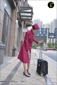 IESS Puhui Set 081: Yi Xin as the Ultimate Flight Attendant - Professionalism and Grace - image 32