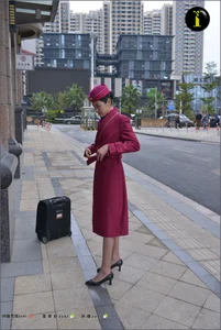 IESS Puhui Set 081: Yi Xin as the Ultimate Flight Attendant - Professionalism and Grace - image 43