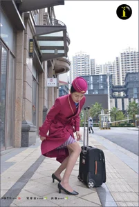 IESS Puhui Set 081: Yi Xin as the Ultimate Flight Attendant - Professionalism and Grace - image 28