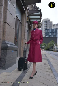 IESS Puhui Set 081: Yi Xin as the Ultimate Flight Attendant - Professionalism and Grace - image 58