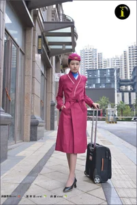 IESS Puhui Set 081: Yi Xin as the Ultimate Flight Attendant - Professionalism and Grace - image 53