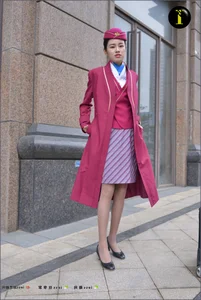 IESS Puhui Set 081: Yi Xin as the Ultimate Flight Attendant - Professionalism and Grace - image 68
