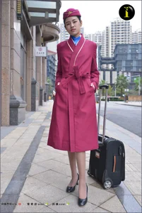 IESS Puhui Set 081: Yi Xin as the Ultimate Flight Attendant - Professionalism and Grace - image 86