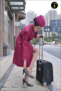 IESS Puhui Set 081: Yi Xin as the Ultimate Flight Attendant - Professionalism and Grace - image 7