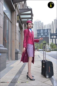 IESS Puhui Set 081: Yi Xin as the Ultimate Flight Attendant - Professionalism and Grace - image 44