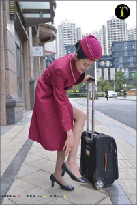 IESS Puhui Set 081: Yi Xin as the Ultimate Flight Attendant - Professionalism and Grace - image 16
