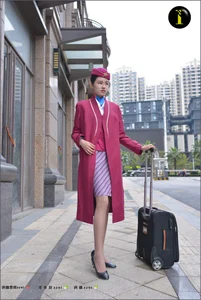 IESS Puhui Set 081: Yi Xin as the Ultimate Flight Attendant - Professionalism and Grace - image 48
