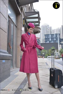 IESS Puhui Set 081: Yi Xin as the Ultimate Flight Attendant - Professionalism and Grace - image 54