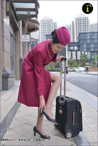 IESS Puhui Set 081: Yi Xin as the Ultimate Flight Attendant - Professionalism and Grace - image 65