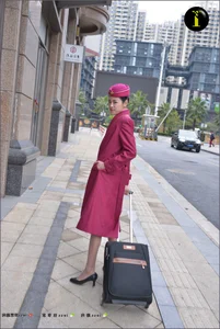 IESS Puhui Set 081: Yi Xin as the Ultimate Flight Attendant - Professionalism and Grace - image 23