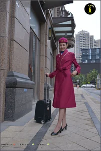 IESS Puhui Set 081: Yi Xin as the Ultimate Flight Attendant - Professionalism and Grace - image 37