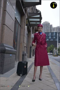 IESS Puhui Set 081: Yi Xin as the Ultimate Flight Attendant - Professionalism and Grace - image 88