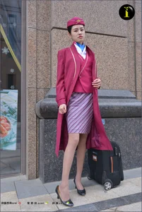 IESS Puhui Set 081: Yi Xin as the Ultimate Flight Attendant - Professionalism and Grace - image 27