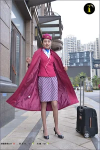 IESS Puhui Set 081: Yi Xin as the Ultimate Flight Attendant - Professionalism and Grace - image 50