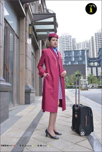 IESS Puhui Set 081: Yi Xin as the Ultimate Flight Attendant - Professionalism and Grace - image 2