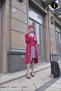 IESS Puhui Set 081: Yi Xin as the Ultimate Flight Attendant - Professionalism and Grace - image 38