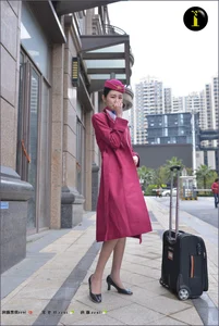 IESS Puhui Set 081: Yi Xin as the Ultimate Flight Attendant - Professionalism and Grace - image 31