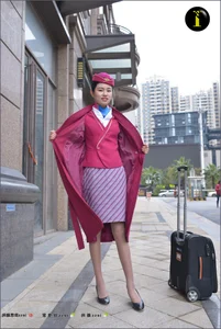 IESS Puhui Set 081: Yi Xin as the Ultimate Flight Attendant - Professionalism and Grace - image 56