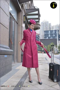 IESS Puhui Set 081: Yi Xin as the Ultimate Flight Attendant - Professionalism and Grace - image 8
