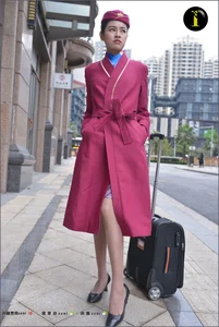 IESS Puhui Set 081: Yi Xin as the Ultimate Flight Attendant - Professionalism and Grace - image 61