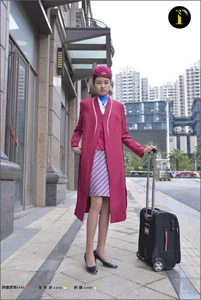 IESS Puhui Set 081: Yi Xin as the Ultimate Flight Attendant - Professionalism and Grace - image 35