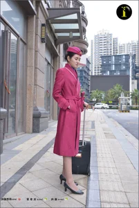 IESS Puhui Set 081: Yi Xin as the Ultimate Flight Attendant - Professionalism and Grace - image 84