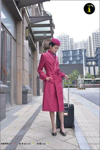 IESS Puhui Set 081: Yi Xin as the Ultimate Flight Attendant - Professionalism and Grace - image 46