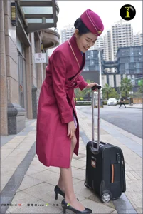 IESS Puhui Set 081: Yi Xin as the Ultimate Flight Attendant - Professionalism and Grace - image 29