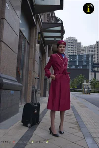 IESS Puhui Set 081: Yi Xin as the Ultimate Flight Attendant - Professionalism and Grace - image 55