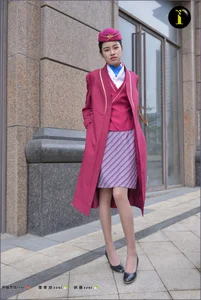 IESS Puhui Set 081: Yi Xin as the Ultimate Flight Attendant - Professionalism and Grace - image 26