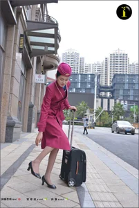 IESS Puhui Set 081: Yi Xin as the Ultimate Flight Attendant - Professionalism and Grace - image 79
