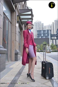 IESS Puhui Set 081: Yi Xin as the Ultimate Flight Attendant - Professionalism and Grace - image 64