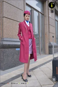 IESS Puhui Set 081: Yi Xin as the Ultimate Flight Attendant - Professionalism and Grace - image 51