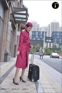 IESS Puhui Set 081: Yi Xin as the Ultimate Flight Attendant - Professionalism and Grace - image 67
