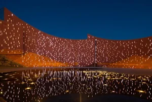 The Maiji Mountain Visitor Center: Minimalist Architecture Amidst Ancient Heritage - image 8